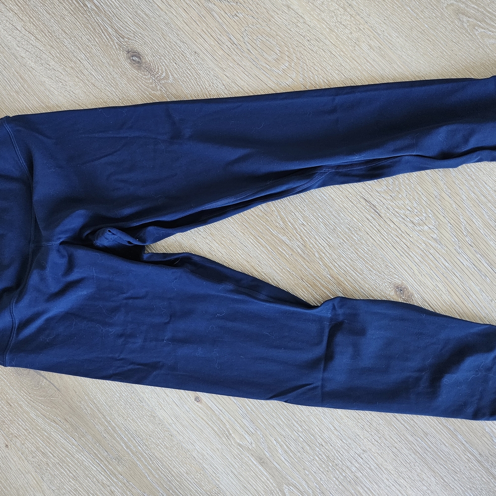 Lululemon Athletica Blue Leggings for Active Performance